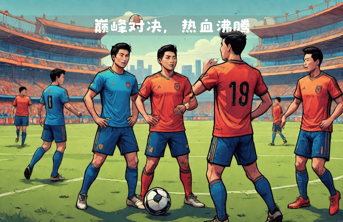 足球巅峰对决再上演，球员们全力以赴，赛场热血沸腾的简单介绍